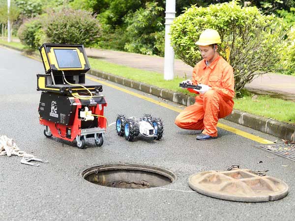 宝兴管道机器人检测